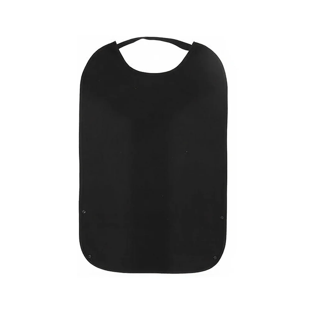 Extra Large Adult Bib for Men For Eating 17.83 x 28.74 Inches with Folded Crumb Catcher Spill Protection Polyester Oxford