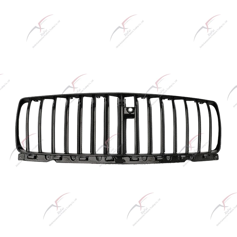Car Modification MSY Style Carbon Fiber Front Bumper Grille Suitable for Bentley Continental GT GTC 2019-2023 Body Kit Upgrade 2