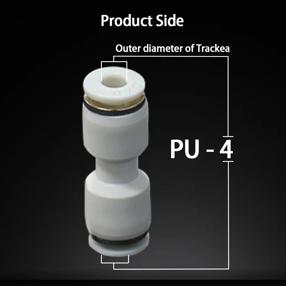 Rurka PTFE do drukarki 3D 2,5 mm 4 mm do laboratorium Bamboo P1s/P1P/X1c/X1/X1E Rurka PTFE do drukarki 3D Złącze Rurka PTFE 4 mm