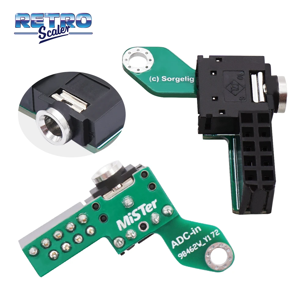 

RetroScaler Component For MisterFPGA DE10 Audio Tape Input Board