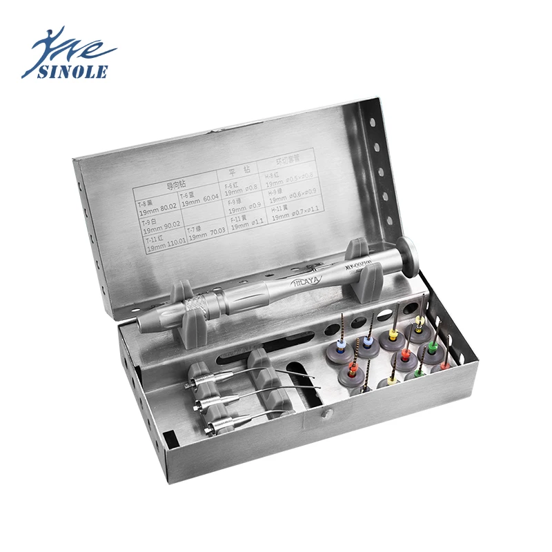 Dental Endodontie Endo Datei Entfernung System Kit / Endo Gebrochen Datei Entfernung Instrument Set Wurzelkanal Datei Extractor Für Klinik