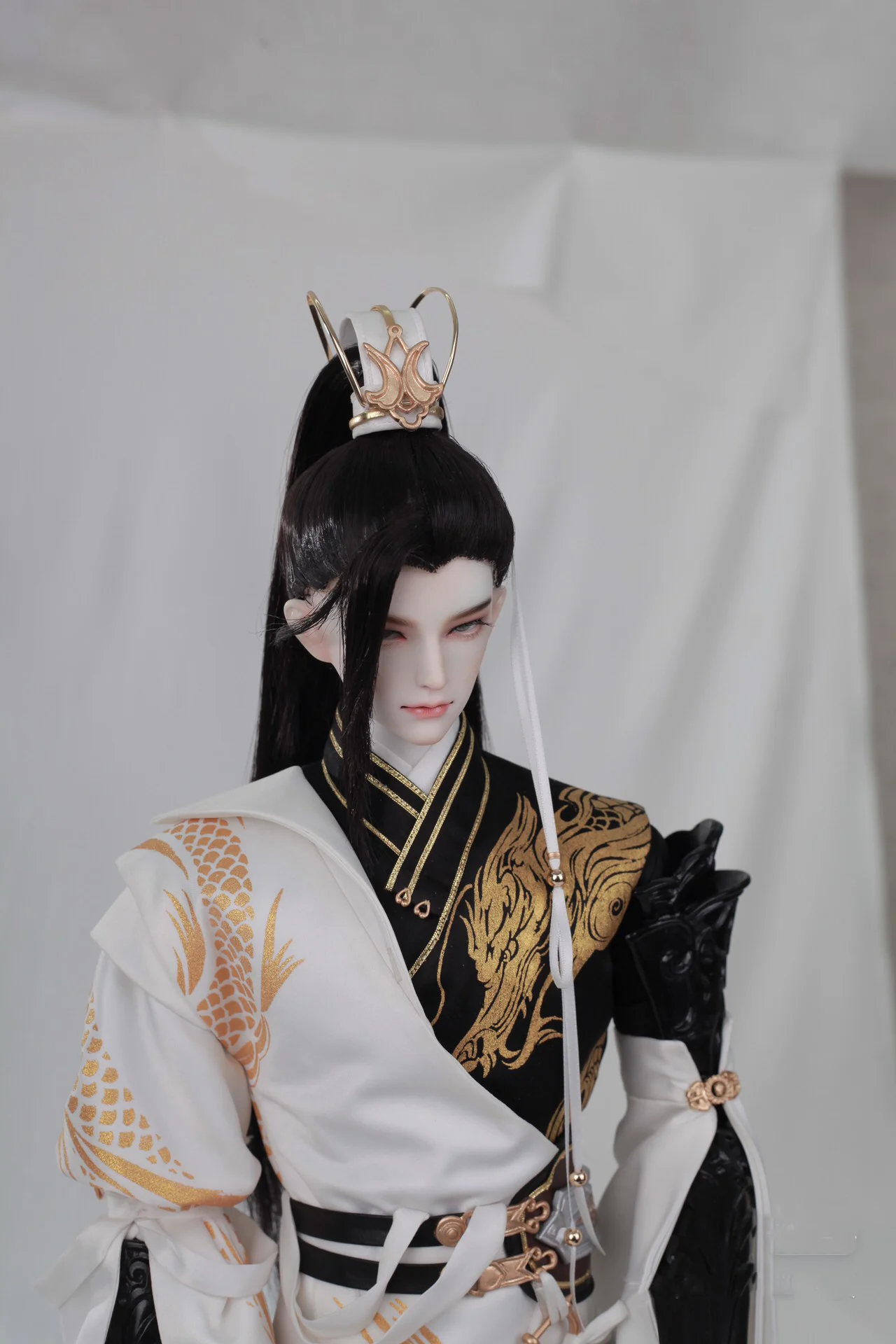 

1/3 Scale BJD Ancient Costume Hanfu Warrior Armor Outfit For POPO68 Longhun73 ID75 Strong Uncle ClothesDoll Accessories A1227