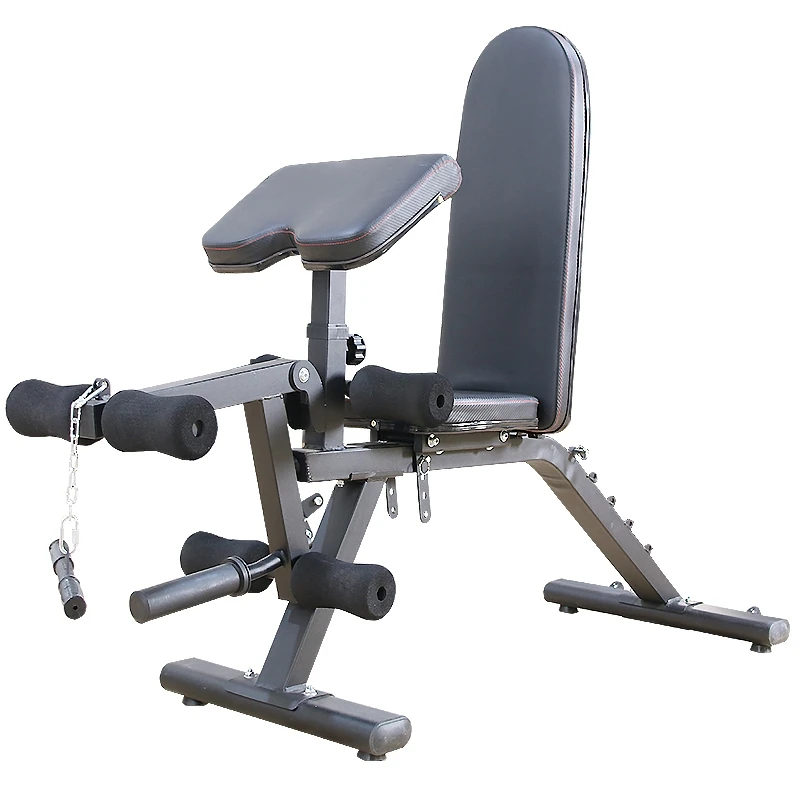 Commercial Hot Selling Adjustable Multi-function Gym Exercise Fitness Equipment Dumbbell Bench Weight Lifting Chair