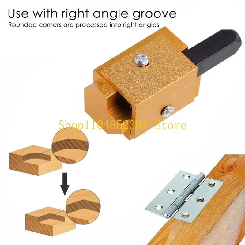 652F Convenient Door Hinge Jig Drilling Slotting Lock Guide Plate