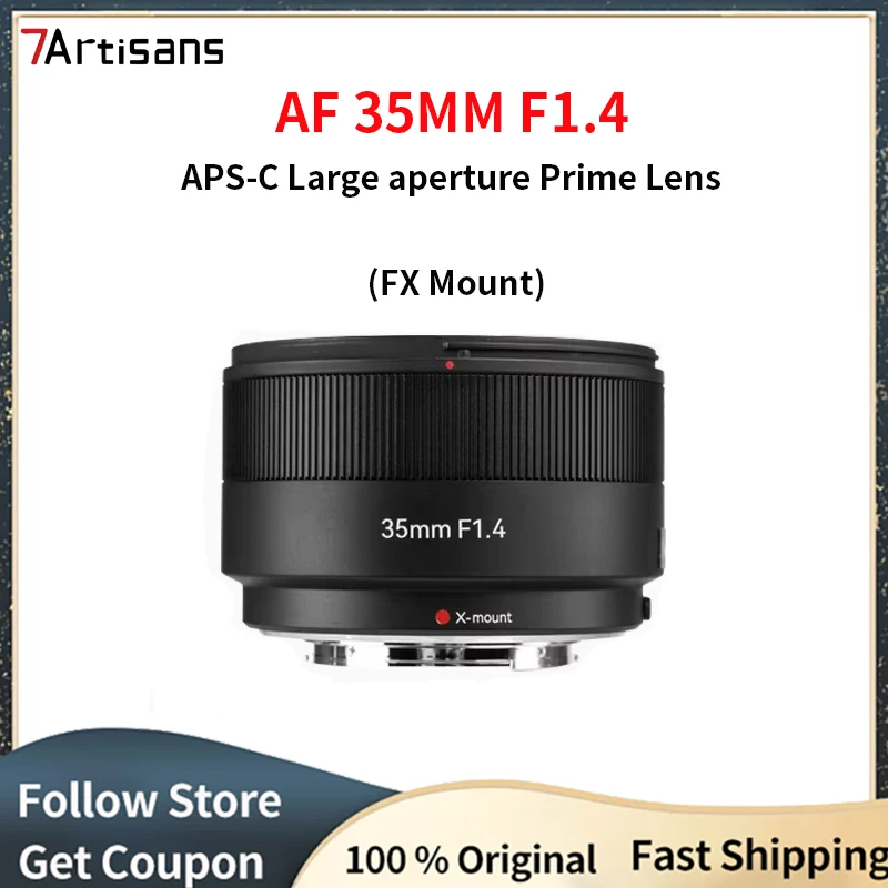 ＡＦ３５ｍｍ　Ｆ１．４ Lente Af 35mm F1.4 Aps-c Fuji Xt5 Xt50 Xm5 X-s20 | Frete grátis