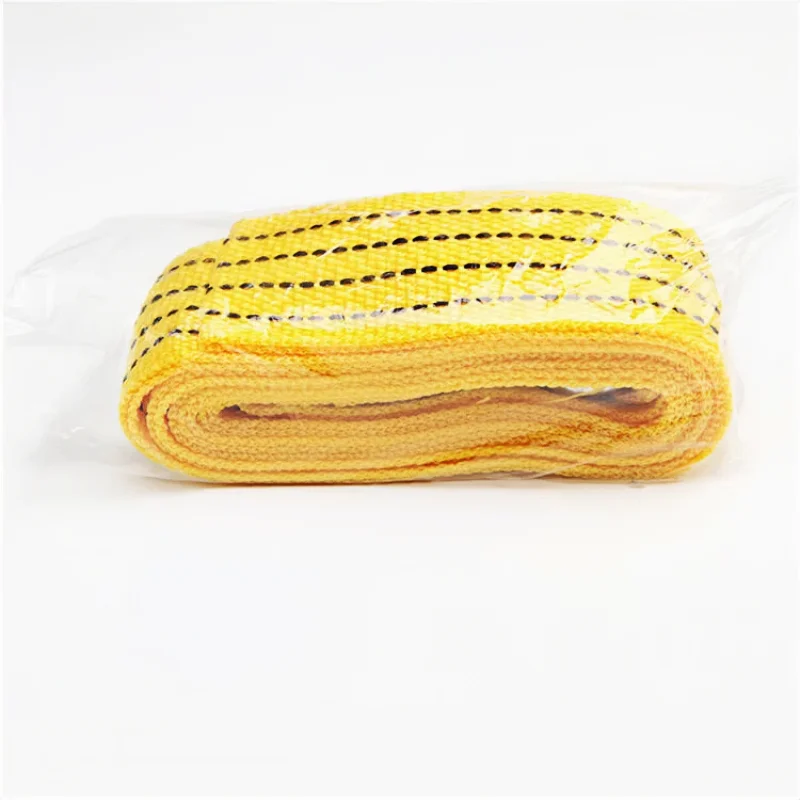 حبل سحب السيارة لسيارات السيدان - طول 3 أمتار، سعة 3 طن، حقيبة OPP معبأة |   حبل سحب مدمن مخدرات للاستخدام في حالات الطوارئ ذاتية القيادة