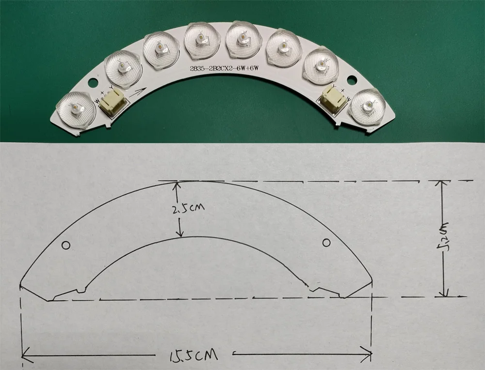 4 pcs/lot Led Ceiling Light Replacement Led Module Panel Led Light 6W 12W For Indoor Ceiling Lamps