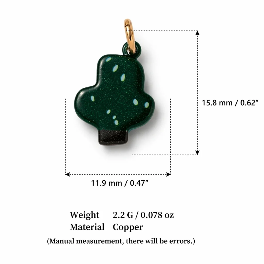 Ins Süßer und Frischer Rosen-Buchstrauß Pilz DIY Anhänger Charms Schmuckherstellung – Detail 6