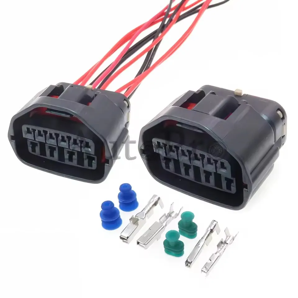 1Set 10Pin Auto Connector MG641299-5 MG631289-7 Wire Harness Plug With Pin 7283-8700-30 7157-4609-80