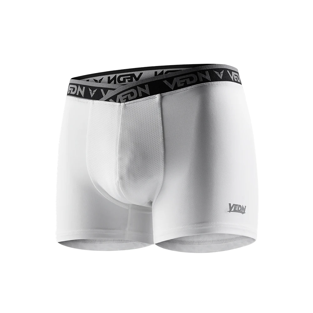 3 Pack Sport Performance Boxer Brief Underwear for Men Spandex Quick Dry Athletic Undergarment