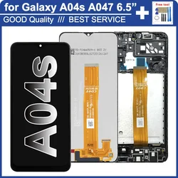 ЖК-дисплей 6,5 дюйма для Samsung Galaxy A04S A047, сенсорный экран, стеклянная панель дигитайзера для Samsung A04S LCD A047M, запасная деталь