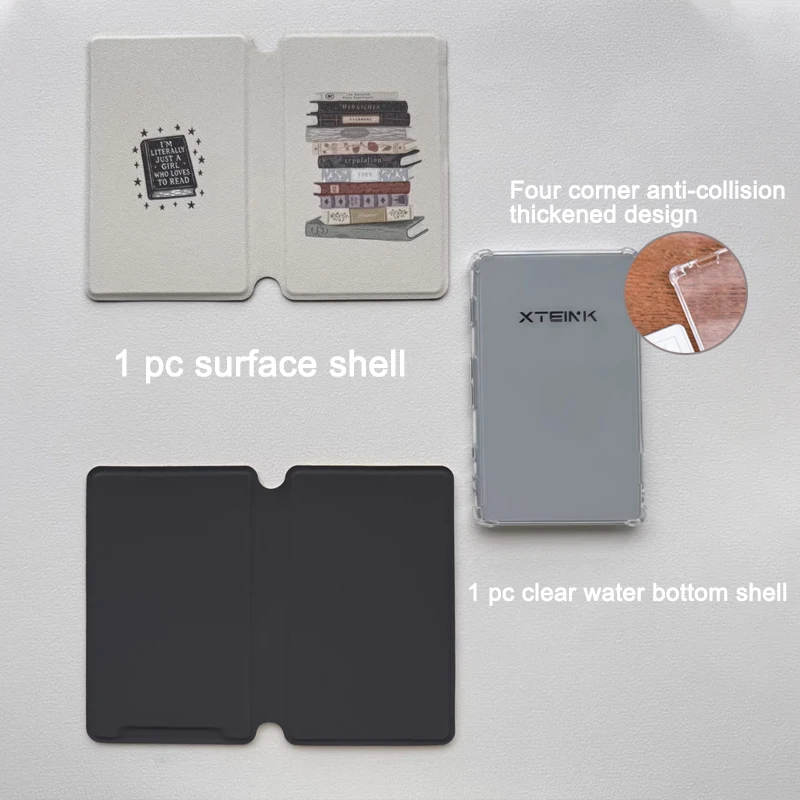 XTEINK X3/X4 E-book Reader Magnetic Case Full-wrap Anti-drop