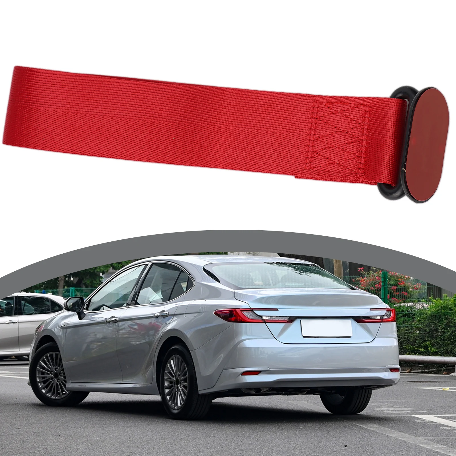 

Раллийный крюк, буксировочный ремень, ленты для заднего/переднего бампера, буксирный крюк, нейлоновая гоночная веревка для дрифта, декор для раллийного крючка, новинка