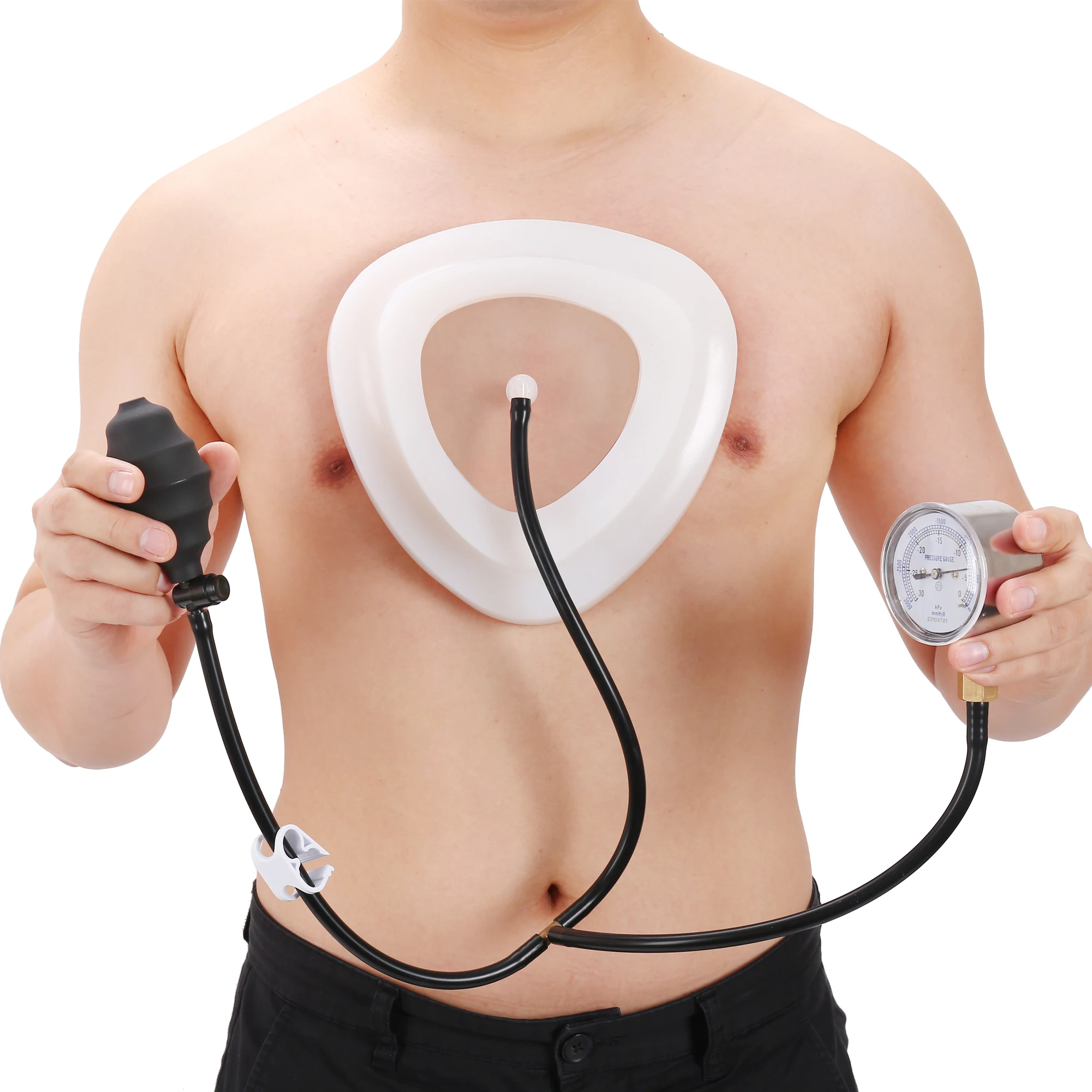 

Kids Pectus Excavatum Orthosis Brace-Vacuum Bell Pectus Excavatum-Sternal Depression Support-for All Ages