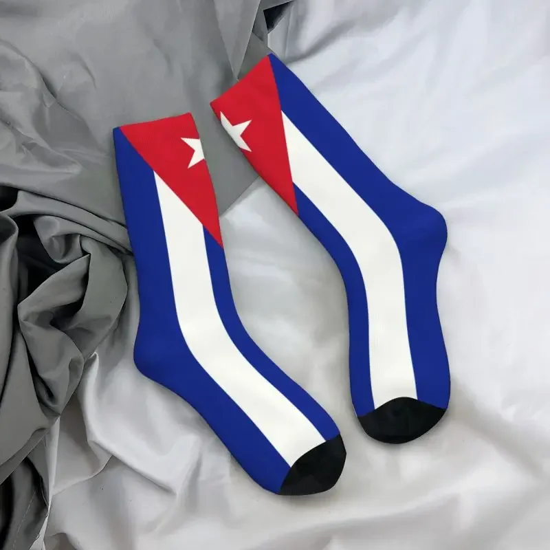 Y 2K Vlag Van Cuba Heren Bemanning Unisex Mode 3d Print Cubaanse Patriottische Jurk Sokken