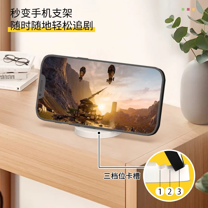 Digitale fidget spinner mobiele telefoon standaard roterende optelling aftrekken vermenigvuldigen divisie nummer rekenkundige puzzel speelgoed