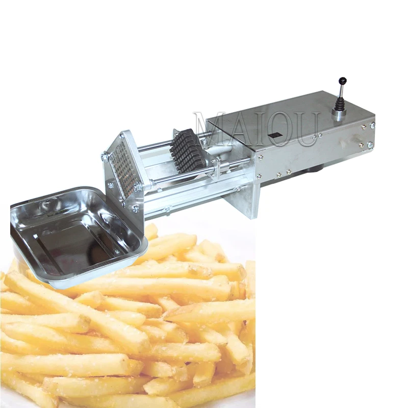 Электрическая машина для резки картофеля из нержавеющей стали