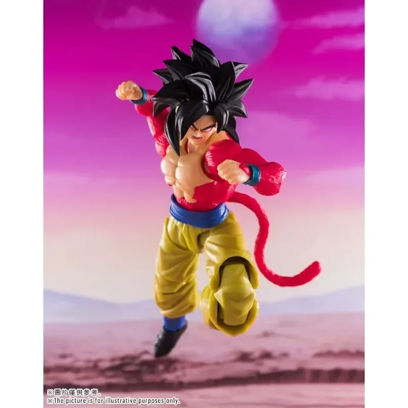 In Stock  Demoniacal Fit SHF Dragon Ball SSJ4 SSJ Son Goku Wild Power GT Heads Anime Action Figure Gifts Toys Collection