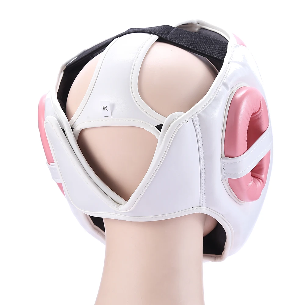 Women's Boxing Helmet Kids Fighting Muay Thai Head Protection Girls Sanda Fighting Head Protection Professional Training Gear