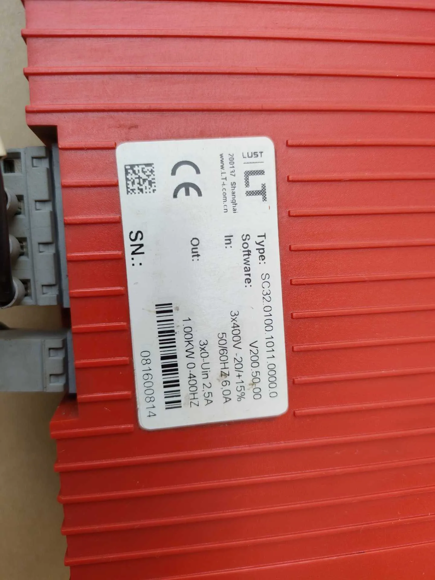 محرك سيرفو SC32.0100.1011.0000.0 لـ LUST SC32.0100.1011.0000.0