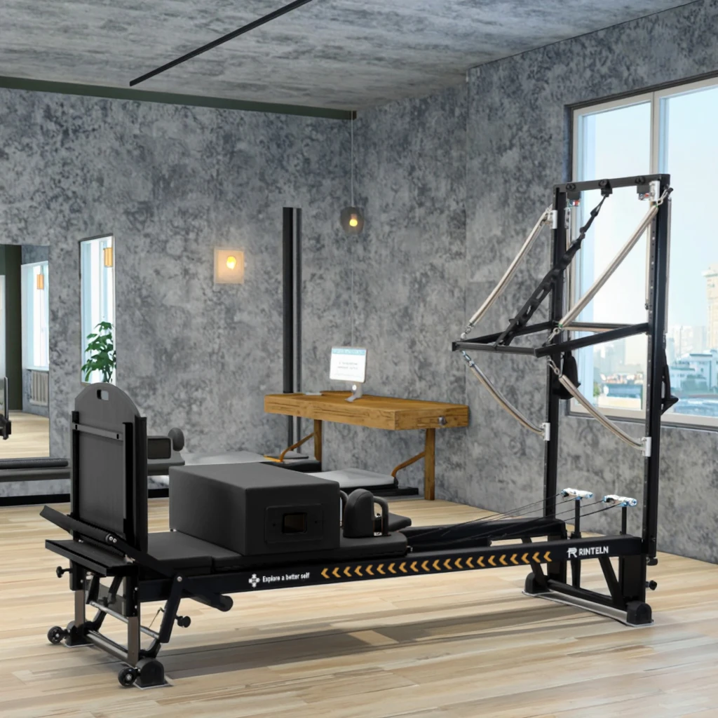 High-end commercial aluminum Pilates reformer tower gym yoga Pilates studio factory best quality physical health adjustab