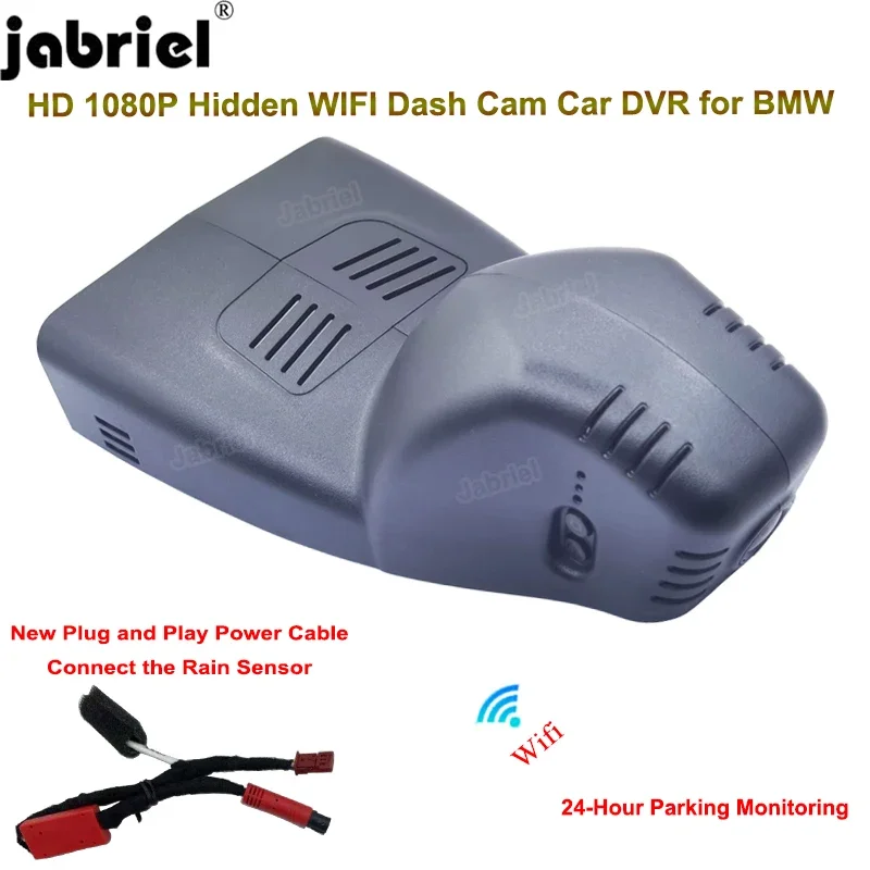 

Jabriel For BMW 2 Series G42 F44 220i 220d M240i 218i 218d 228i M235i 2019 2020 2021 2022 Wifi Car Dvr Dash Cam Plug and Play