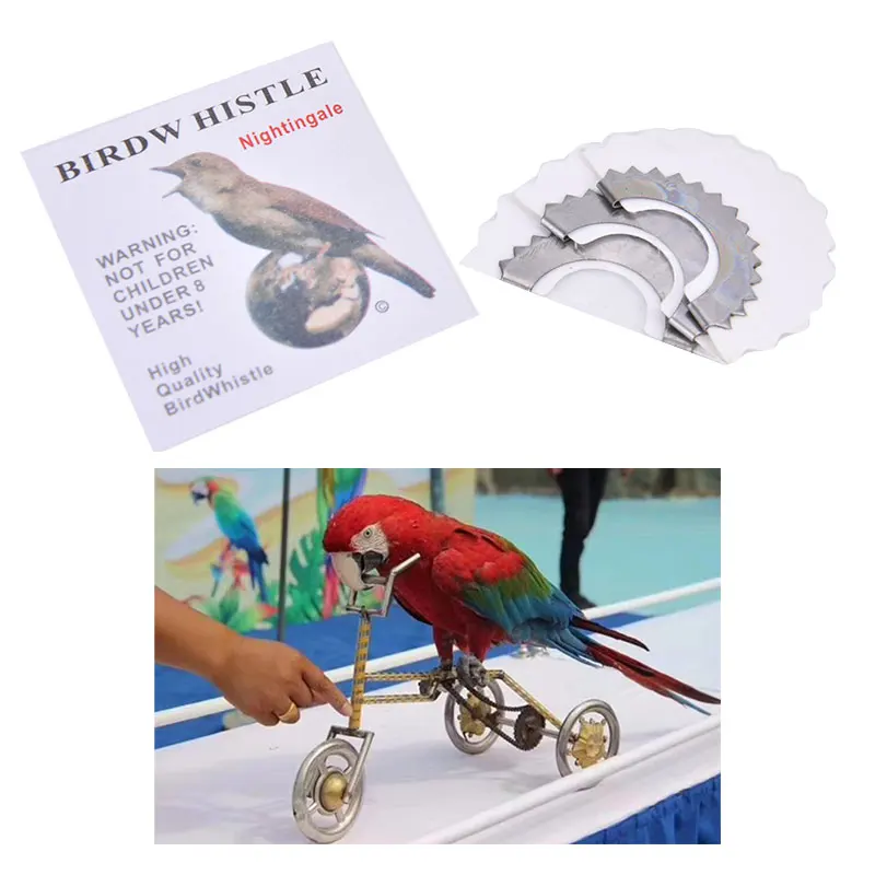 Bird Whistle Magic Fun Bird Caller Tongue Whistle Magic Tweeting Noisemaker Toys Tricks Gag Bird Caller Bird Whistles