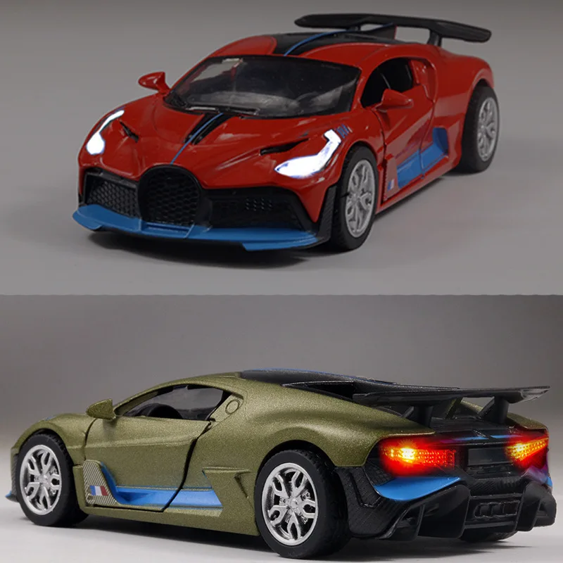 1:36 Bugatti Divo Sport Car Toy Diecasts & Toy Vehicles Metal Toy Car Model High Simulation Pull Back Collection Boy Toy