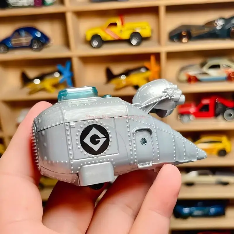متوفر في المخزون جديد أنيمي نفس النمط Hotwheels سبيكة سيارة نموذج Grumobile الأصفر الغواصة لعبة سيارات نموذج C4982 هدايا عيد الأطفال #5
