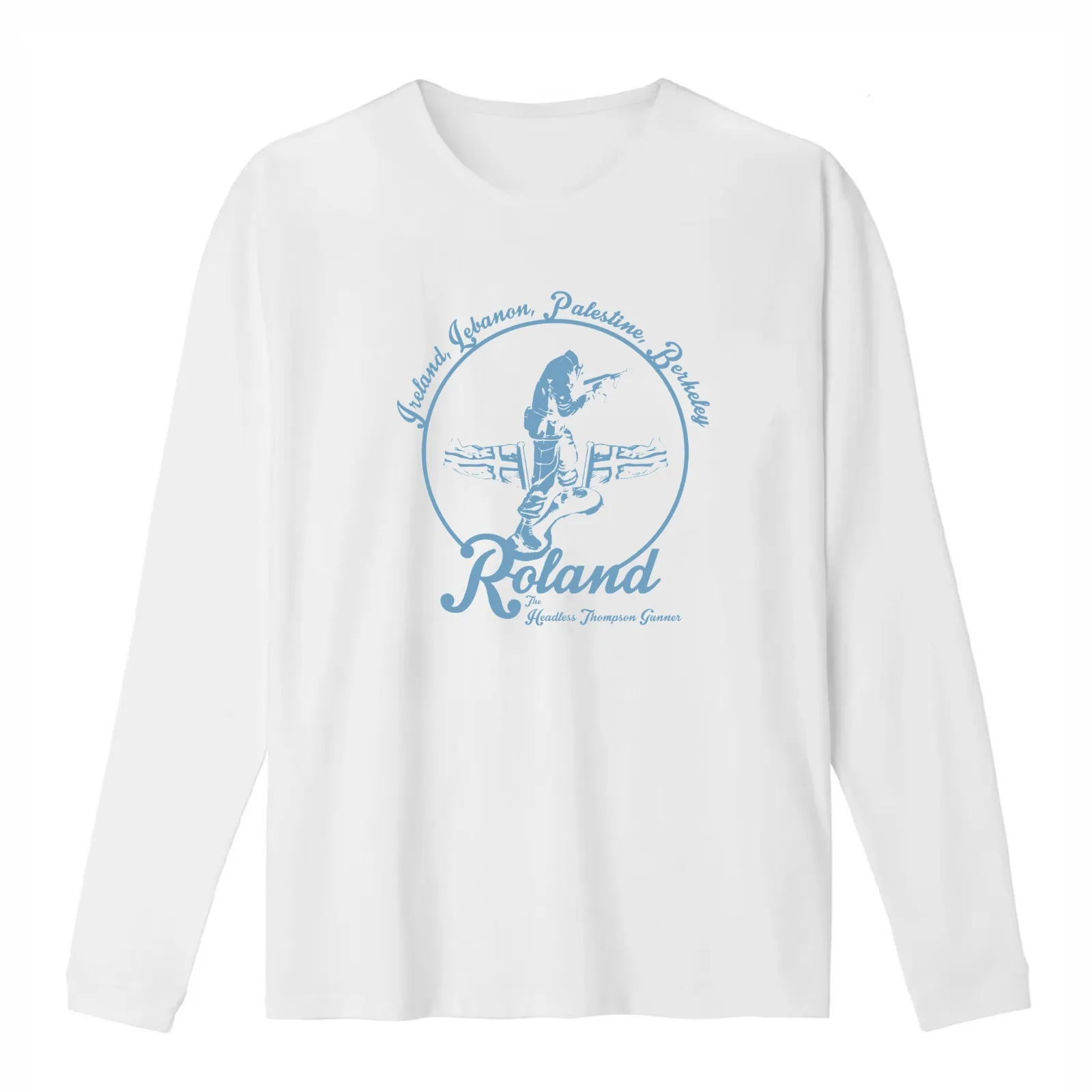 Inspired By Warren Zevon Roland The Headless T-Shirt Summer Casual Cotton Tee Oversized Streetwear Tops Vintage Graphic Print
