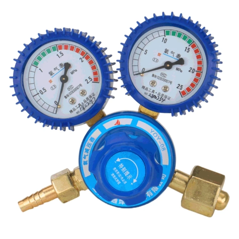 

G5/8 Pressure Gauge Pressure Reducer Gas- Meter Flow 40m³