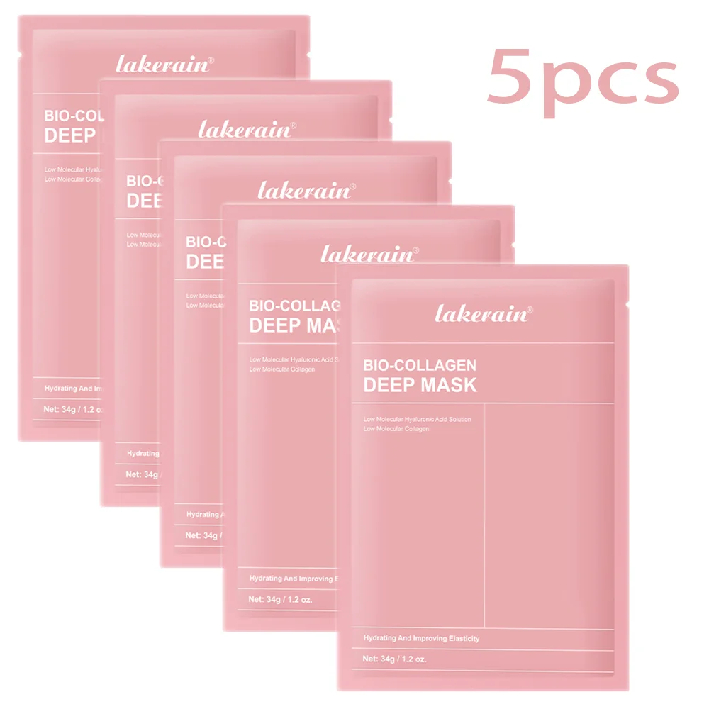 Bio-Collageen Echt Diep Masker Supplement Collageen Hydraterend Overnight Hydrogel Masker Elasticiteit Verbetering Porie Minimaliseren Verstevigend