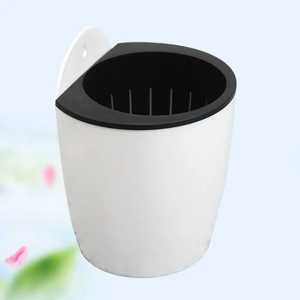 

110 Mm Lightweight Durable Plastic Flower Pot Hanging Planter Succulent Cactus Container Balcony Garden Vegetable Herb Seedling