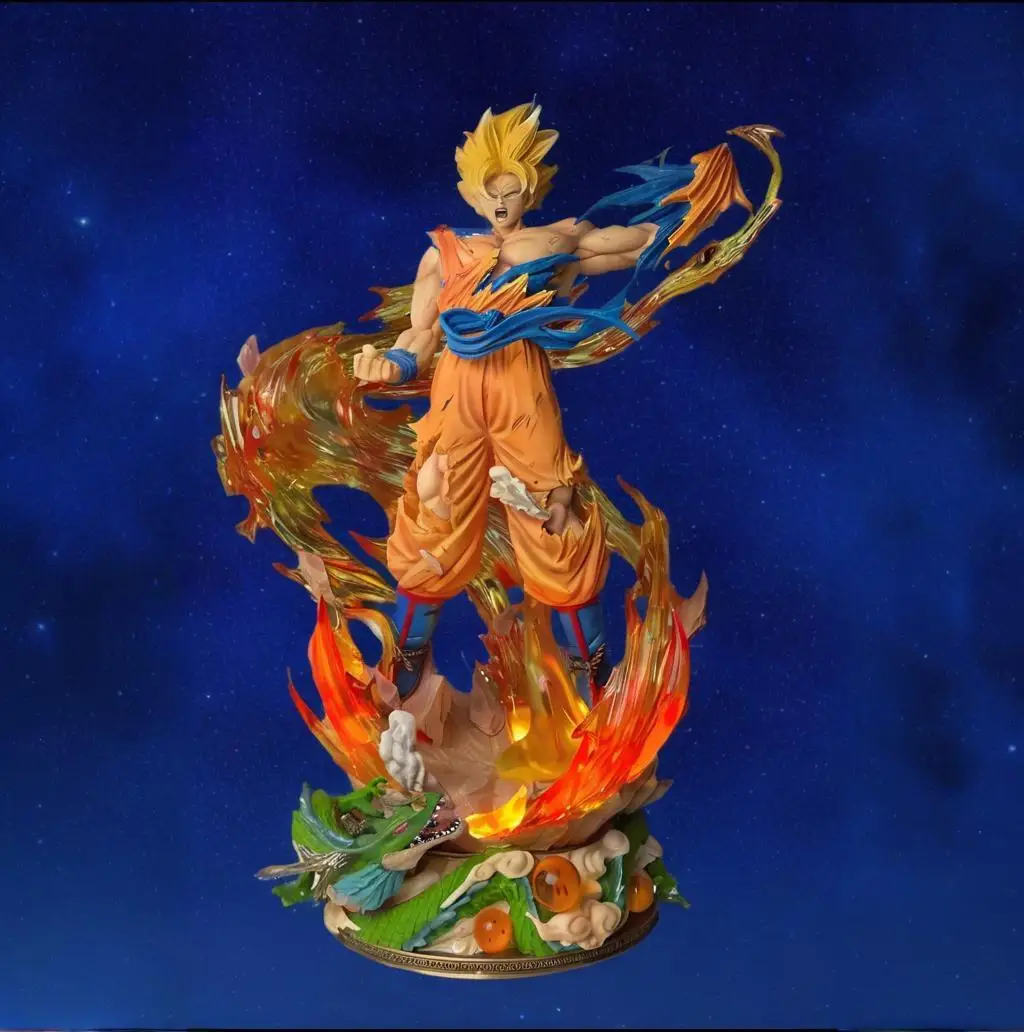 Dragon Ball Surprise Figure Super Saiyan Goku Vegeta Model Anime Figures 5-30cm Mystery Box Collection Periphery Toys Decoration