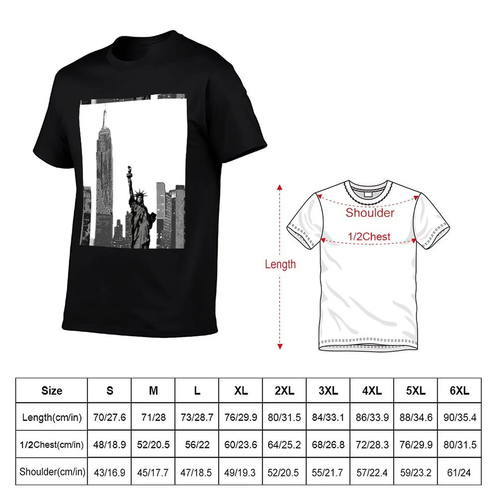 Big Apple Graphic T-Shirt graphic t shirt vintage summer tops designer t shirt men