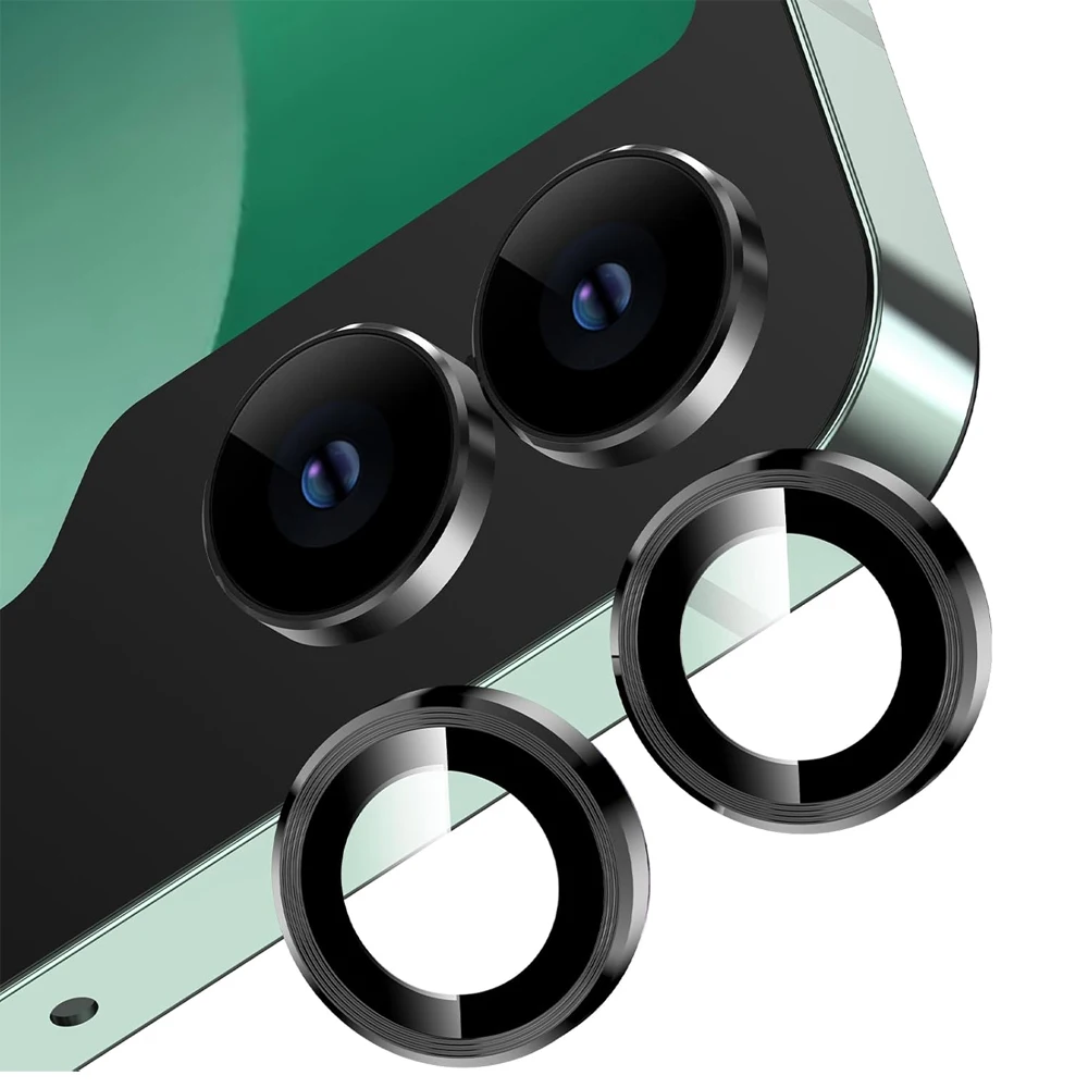 Protector de anillo de cámara Z Flip 6 para Samsung Galaxy Z Flip6 5G, funda de vidrio de lente de Metal, accesorios de cubierta de lente Samsun ZFlip6 5g 2024