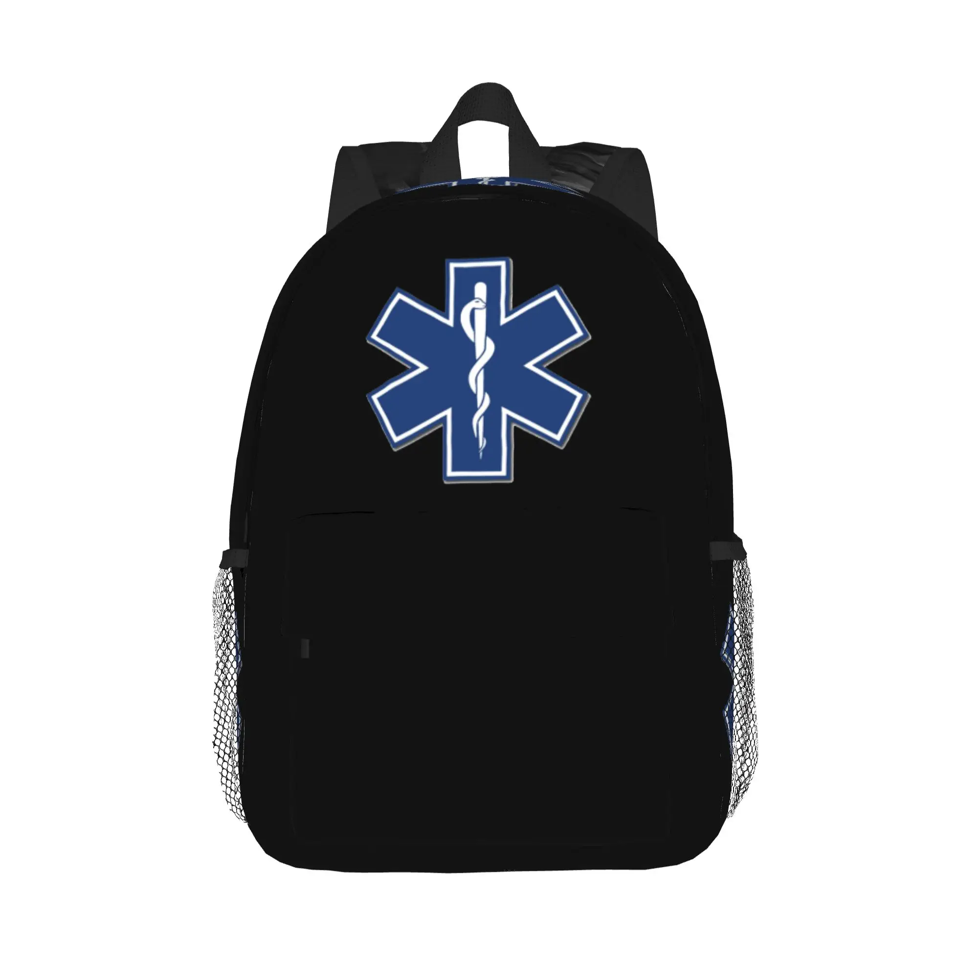 EMT Star Of Life Emergency Medical Backpack Hot Sale Daypack Boys Girls BookBag Shoulder Bags for Men Women School Bag