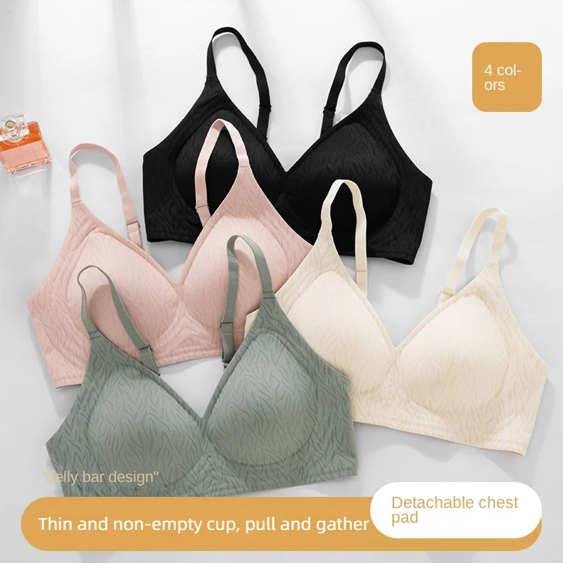 Сексуальный бесшовный бюстгальтер без косточек, нижнее белье для женщин, приятное для кожи дышащее женское нижнее белье, спортивный бюстгальтер пуш-ап