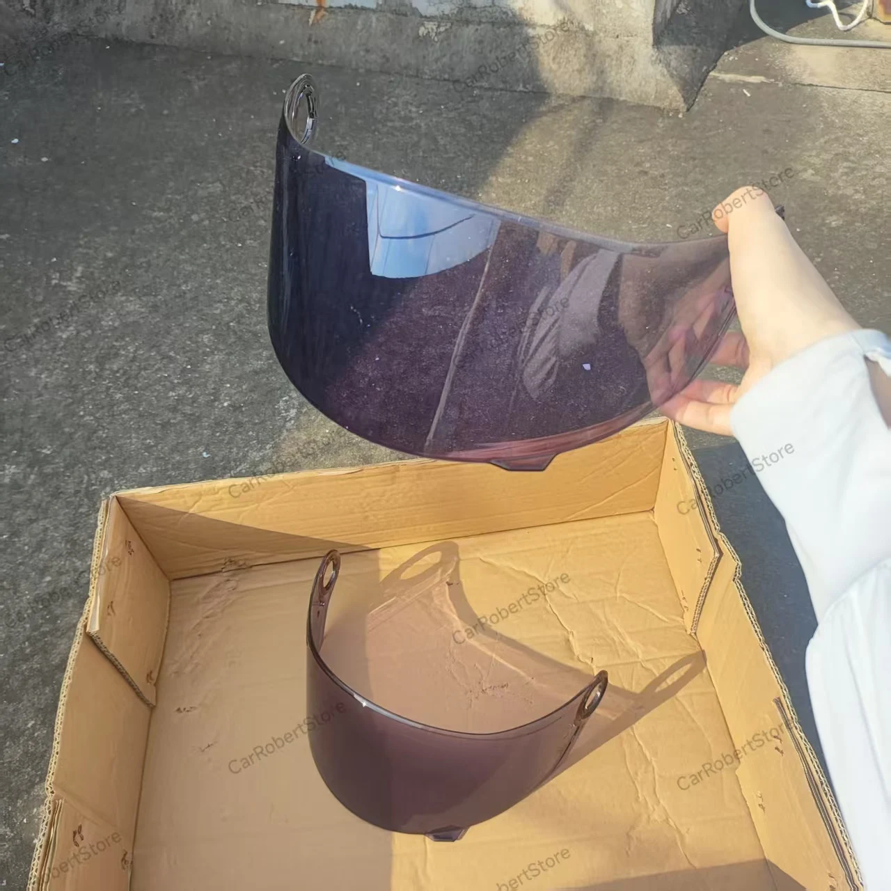 Motorcycle Helmet Visor for LS2 FF358 FF396 Helmet Lens Shield Uv Cut Casco Moto Face Visera Windshield - view 6