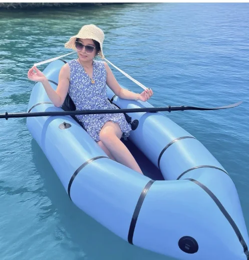 TPU medium rowing backpacking boat outdoor kayak rubber boat, fishing boat inflatable boat