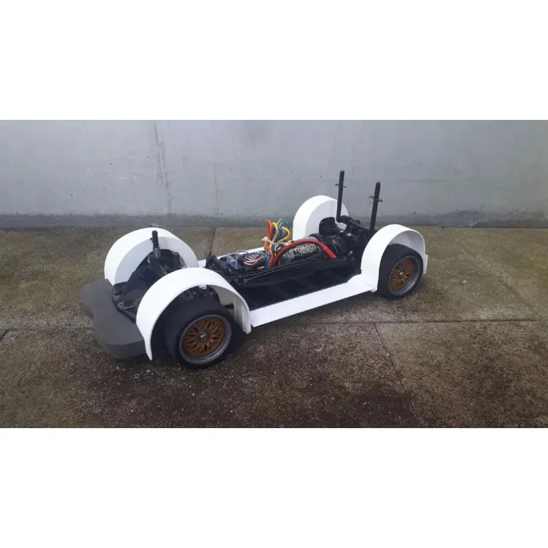 

For Tamiya TT02 1/10 Toyota Yaris RC Rally Car, Mud Flaps Set RC Mud Flaps 3D Printed Mud Guards Upgrade Parts