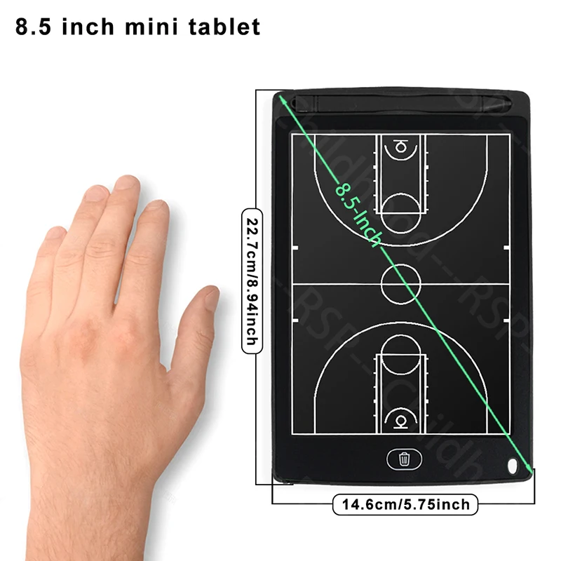 8,5/10 Zoll LCD Fußball-/Basketball-Coaching-Tablet, Elektronisches Strategieboard für Fußballtrainer, Elektronische Anzeigetafel für Sporttraining – Detail 8