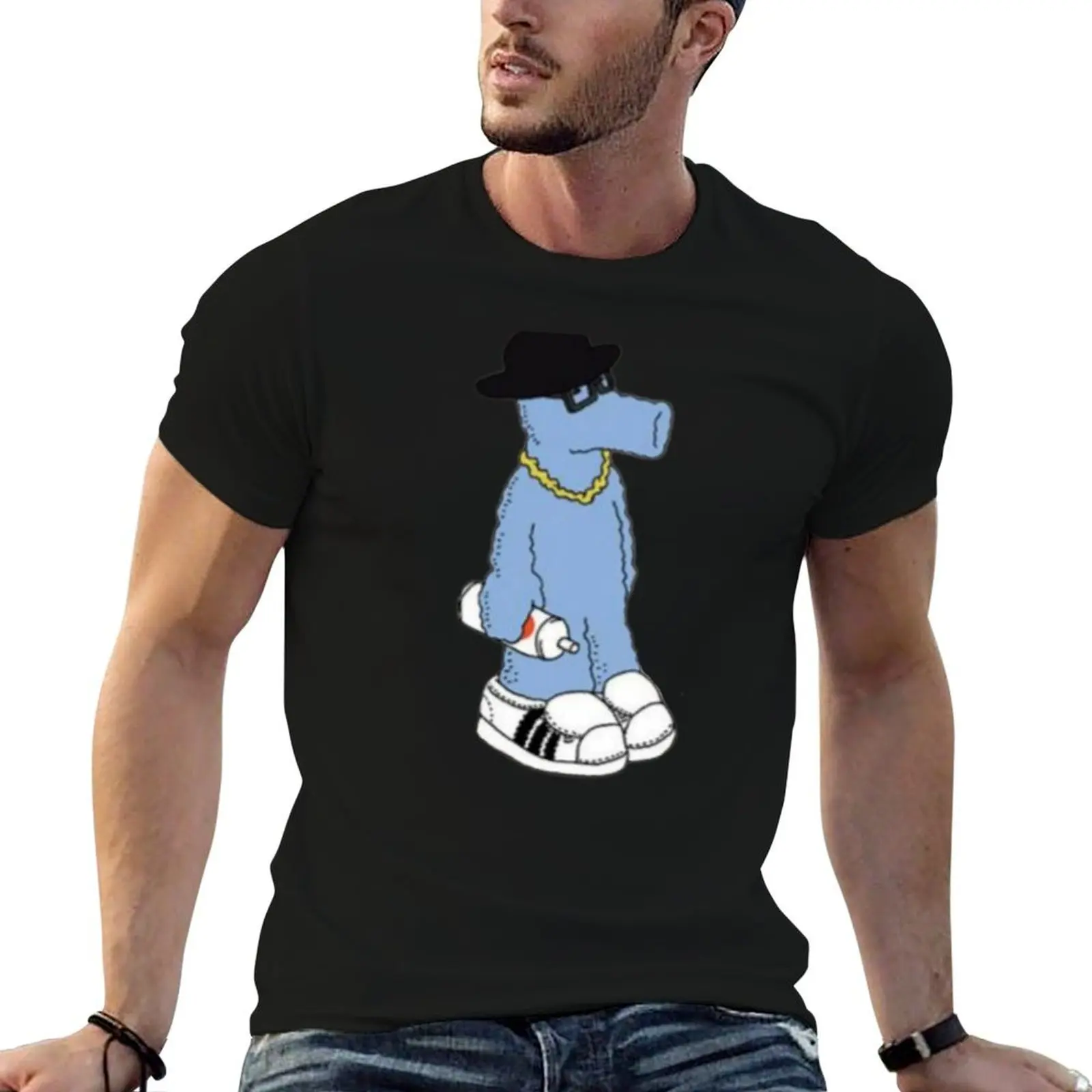 تي شيرت Quasimoto Madlib تي شيرت أساسي تي شيرت رجالي تي شيرت قطني ثقيل للرجال تي شيرت قطني