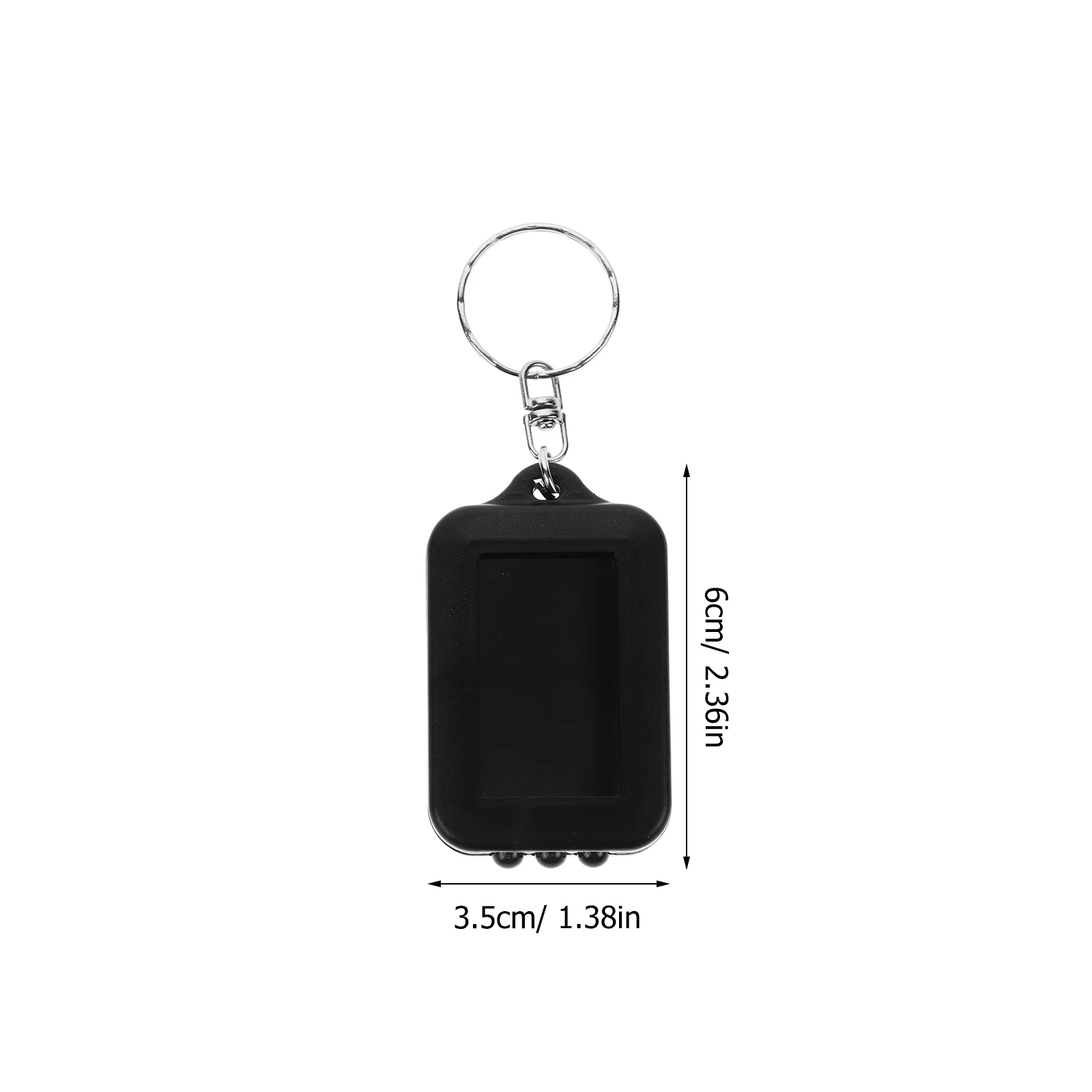 5 pçs lanterna portátil mini chaveiro led pisca para acampamento solar