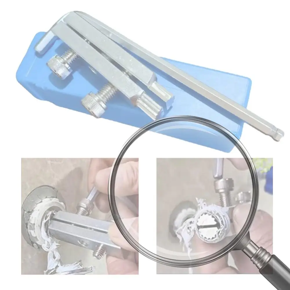 

Broken Hex Screw Removal Tool Multifunction Handle Pipe Extractor Broken Wire Extractor Threading Tools Water Main Breaks Repair