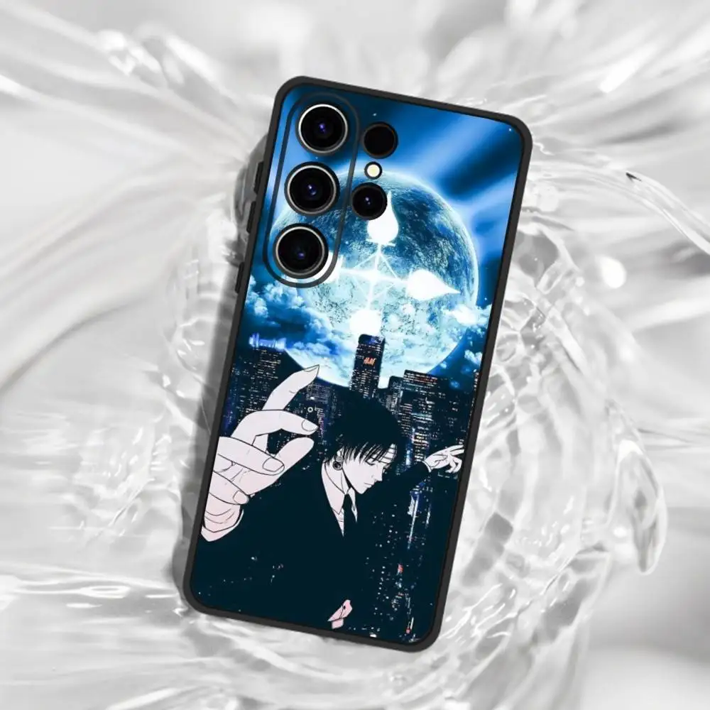 Custodia per telefono Hot Anime HUNTER-HUNTER per SamsungS25,24,21,22,23,30,Ultra,20,Plus,Fe,Lite,Note,10, Cover morbida nera