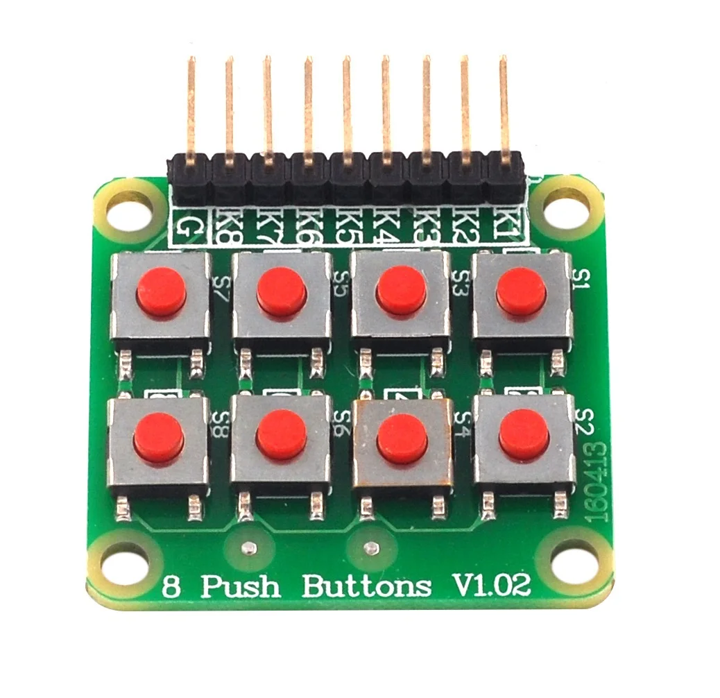 2x4 Keypad 4x2 Keypad 8 Push Buttons V1.00 Key Board Matrix Keyboard Button for Arduino AVR PIC 2*4 Module AVR PIC NEW