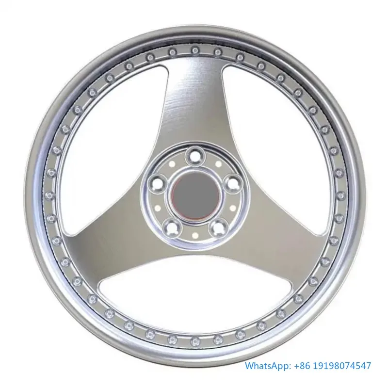 

2 Piece Forged Rims 3 Spoke Design Car Wheels 20 Inch Retro Classic Sport Alloy Wheel Rims Universal Fit