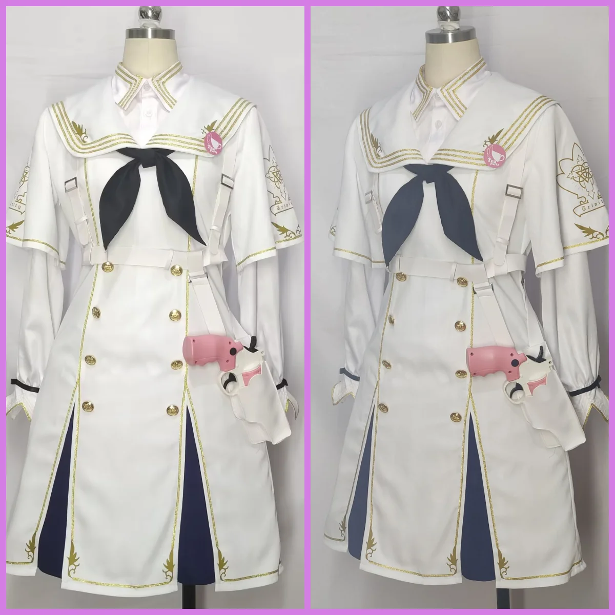 COS-KiKi Anime Blue Archive Kirihuji Nagisa Game Suit Cosplay Costume Lovely Uniform Halloween Party Role Play Outfit Any Size