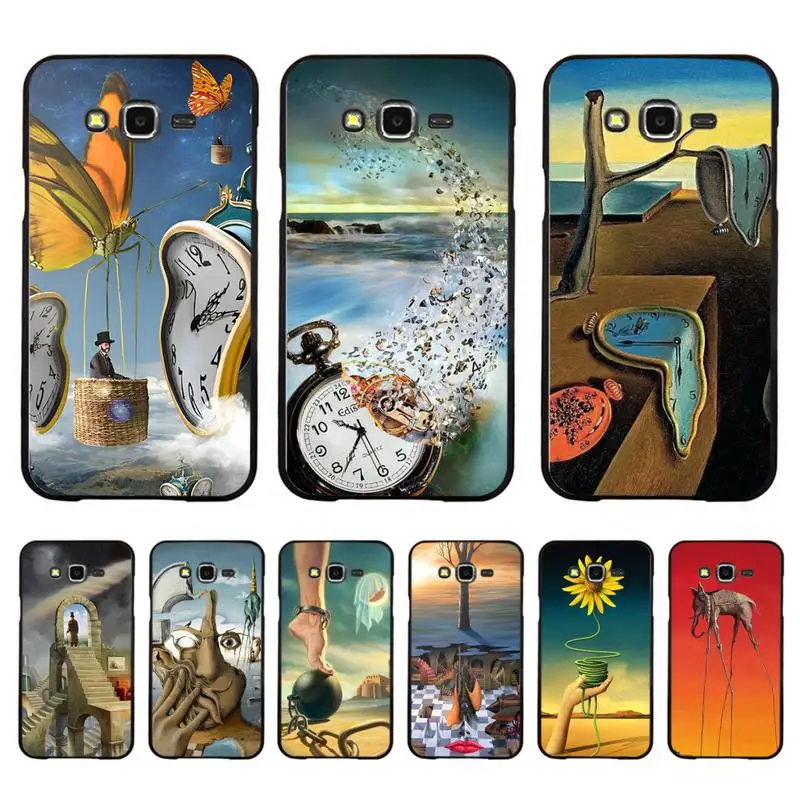 FHNBLJ Salvador Dali painting artwork Phone Case for Samsung S20 lite S21 S10 S9 plus for Redmi Note8 9pro for Huawei Y6 cover